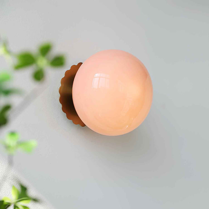 Stefan Verre 20cm Beige LED