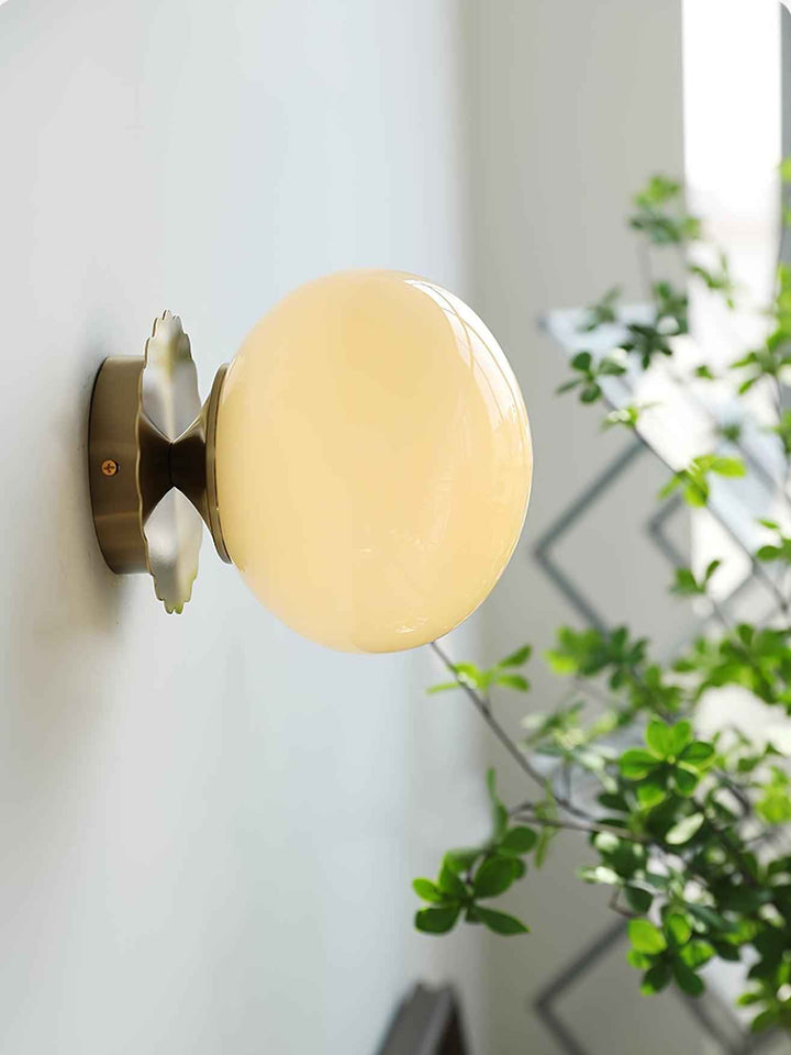 Stefan Verre 20cm Beige LED