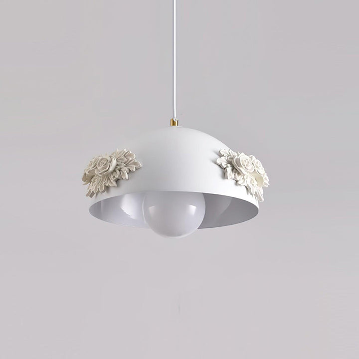 Masiero Suspension Rose Orné Dôme - Neutralighting