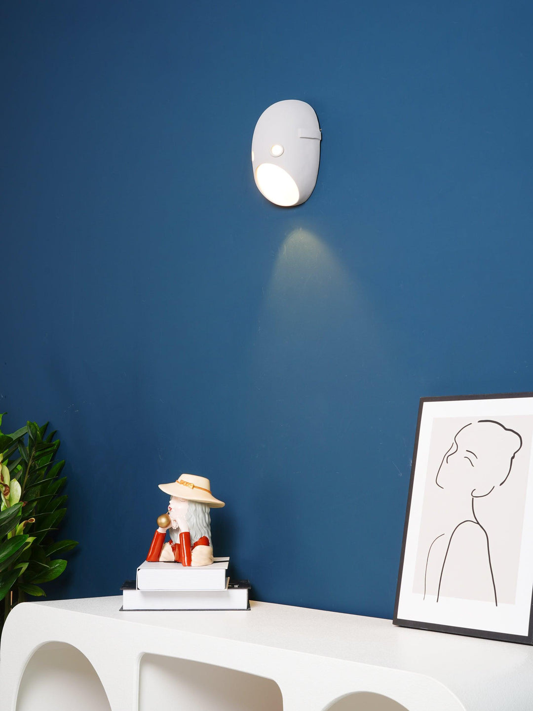 Mask Applique Murale en Résine Créativité Individuelle - Neutralighting