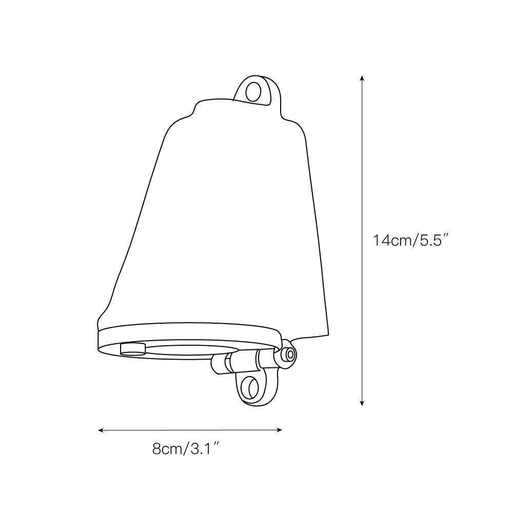 Aurvelora Applique Murale Métal Minimaliste - Neutralighting