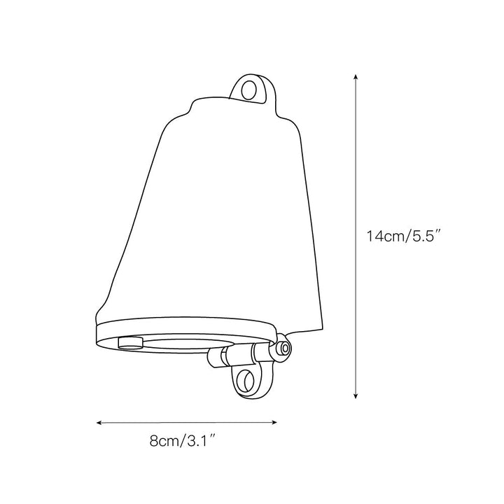 Aurvelora Applique Murale Métal Minimaliste - Neutralighting