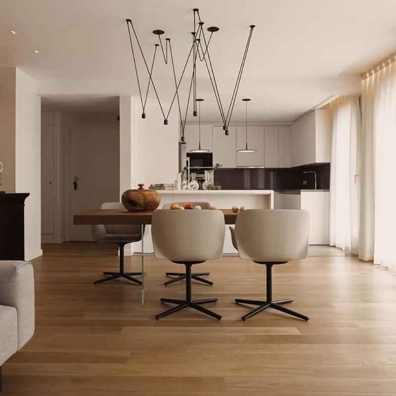 Plafonnier Lustra en Métal – Design Plafonnier Contemporain