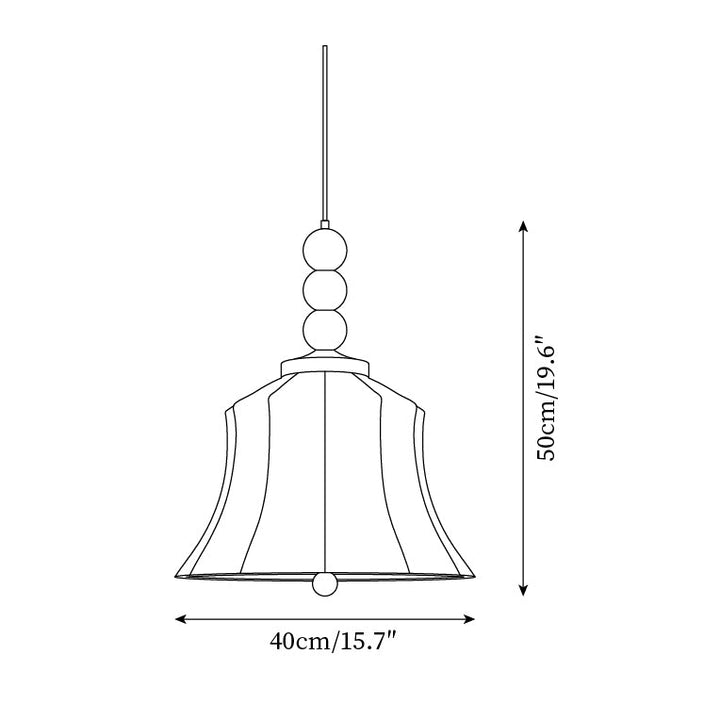 Materia Suspension Ligne Art Florale Bois Rustique - Neutralighting