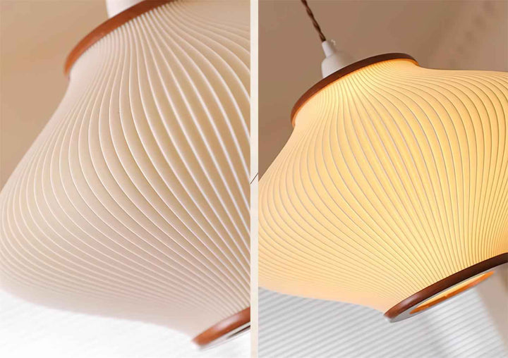 Lampe Hikari en Bois – Design Contemporain
