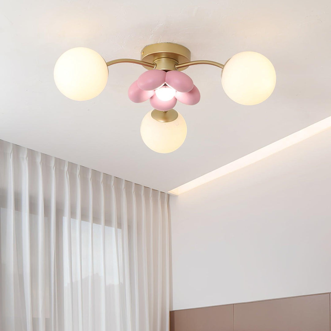 Blossura Plafonnier Moderne Pétale Rose - Neutralighting