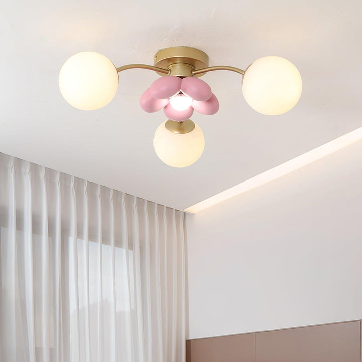 Blossura Plafonnier Moderne Pétale Rose - Neutralighting