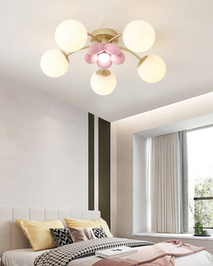 Blossura Plafonnier Moderne Pétale Rose - Neutralighting