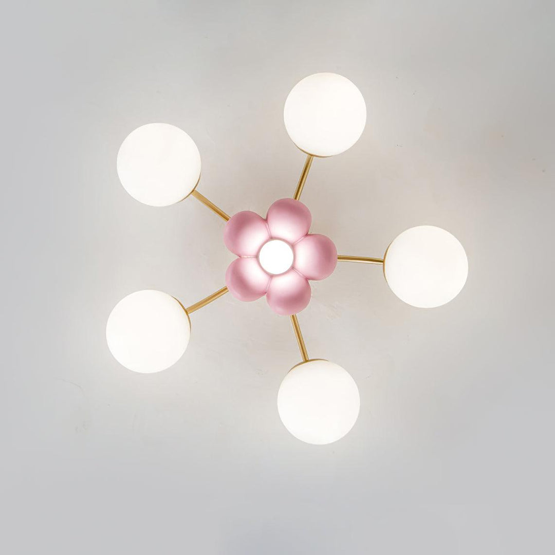 Blossura Plafonnier Moderne Pétale Rose - Neutralighting