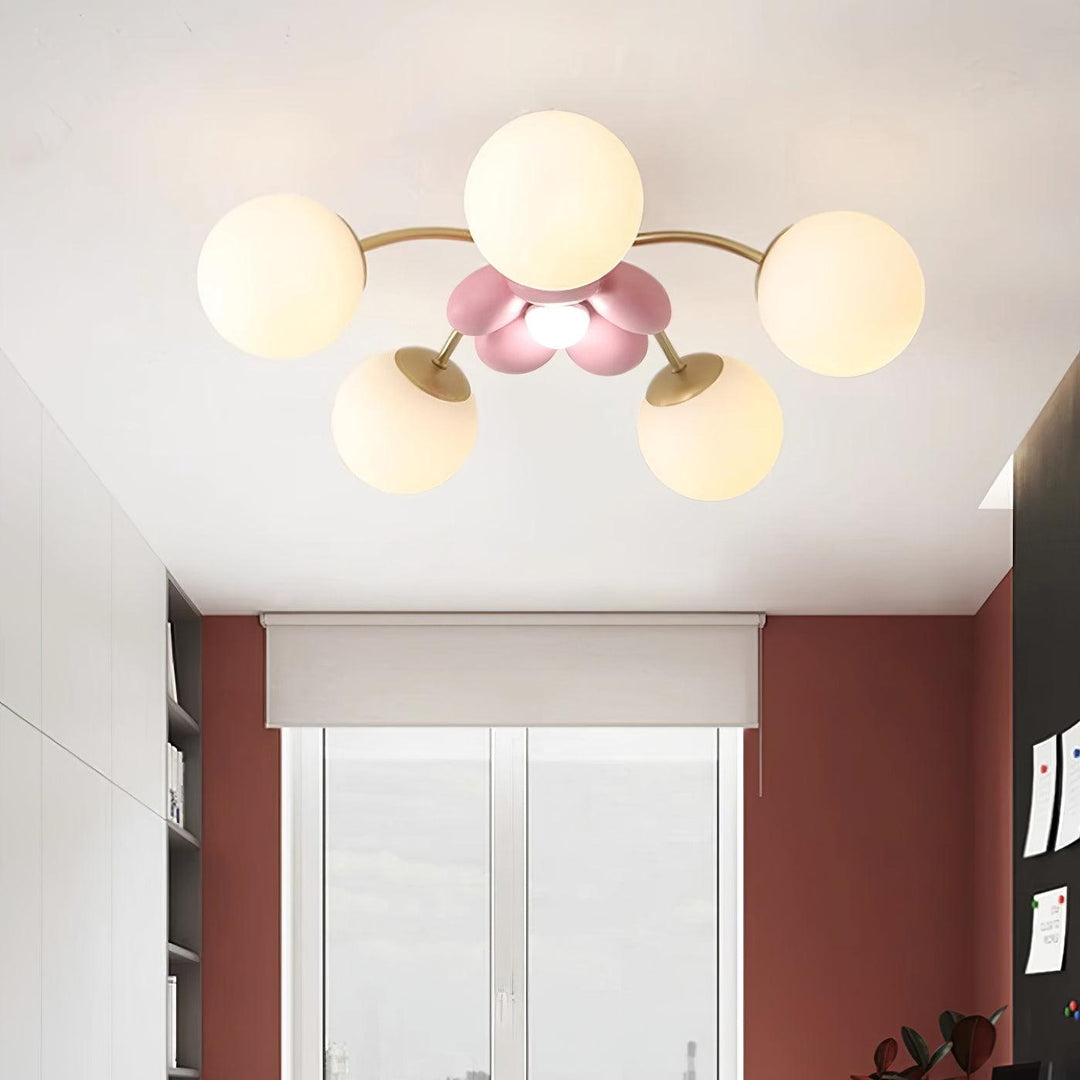 Blossura Plafonnier Moderne Pétale Rose - Neutralighting