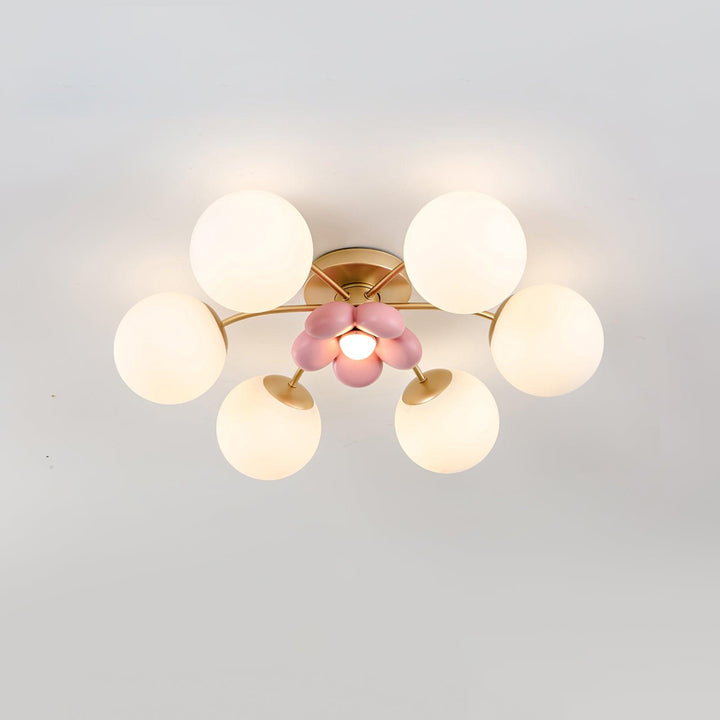 Blossura Plafonnier Moderne Pétale Rose - Neutralighting