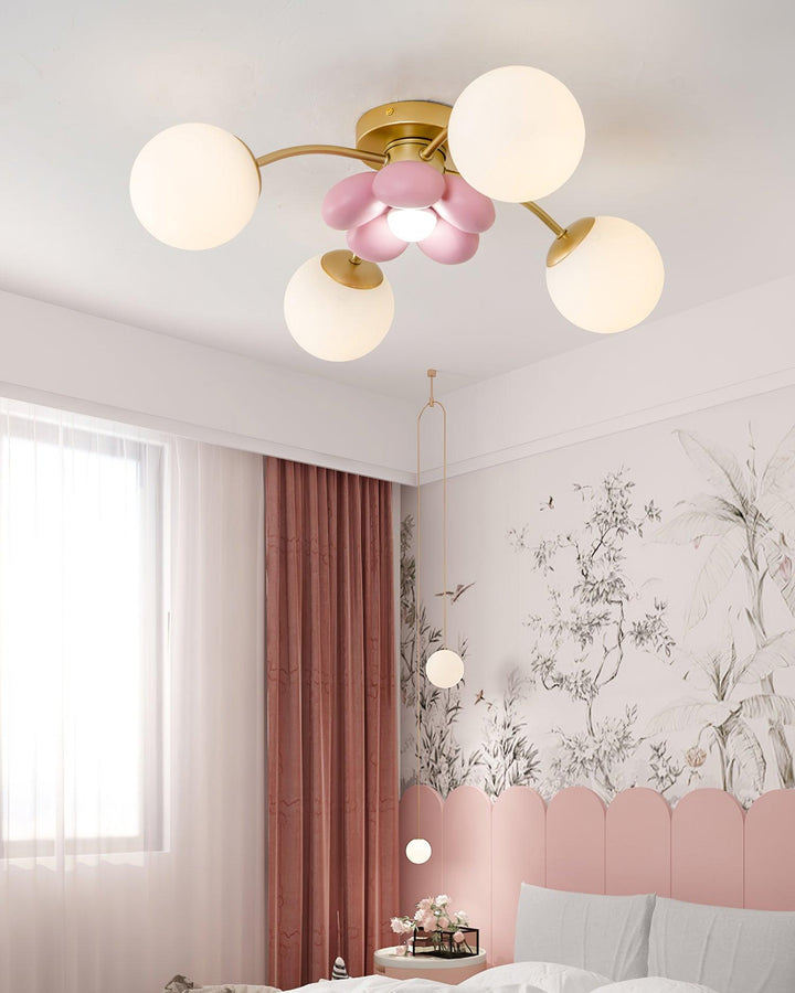 Blossura Plafonnier Moderne Pétale Rose - Neutralighting