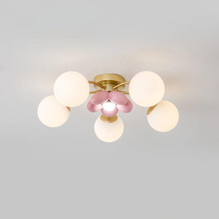 Blossura Plafonnier Moderne Pétale Rose - Neutralighting