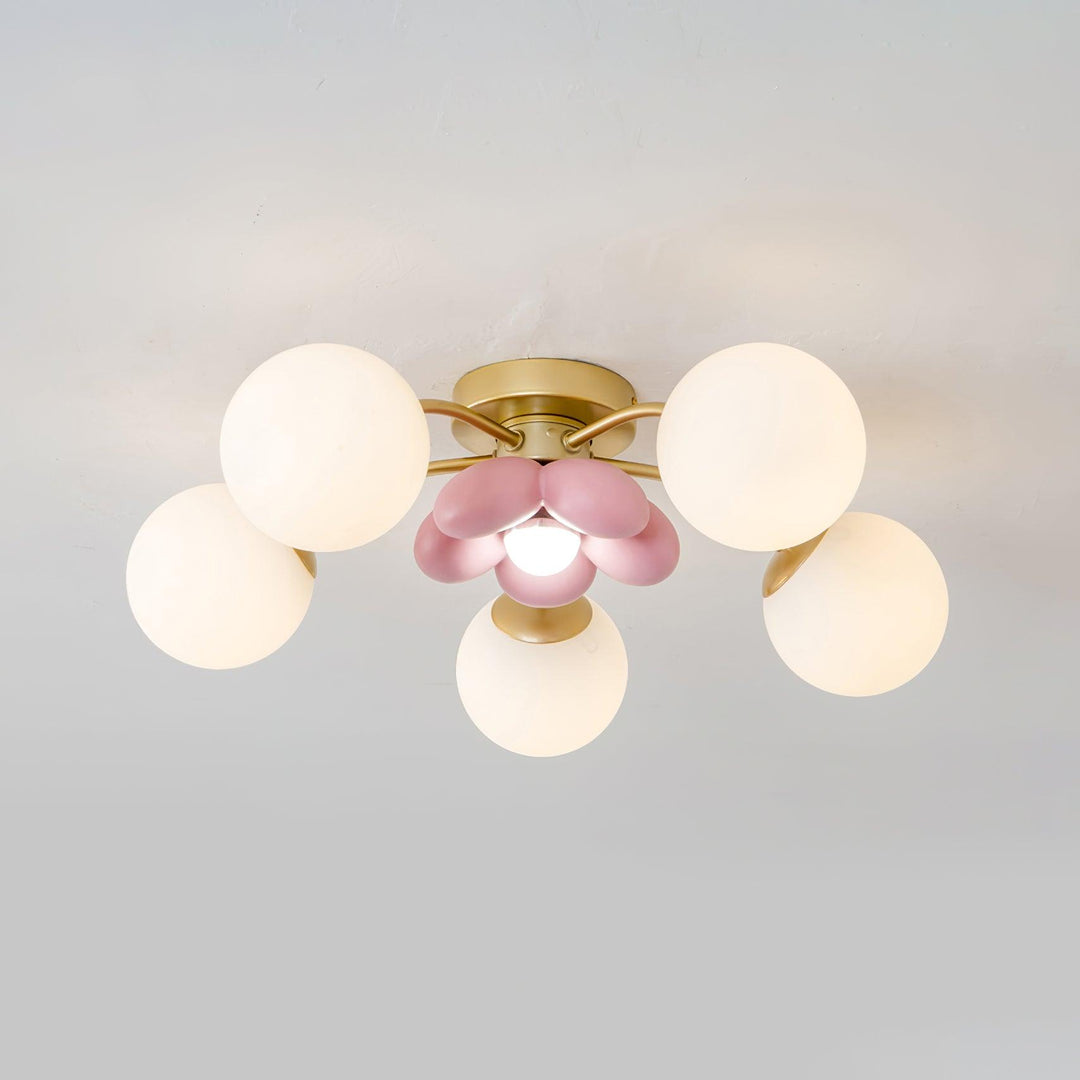 Blossura Plafonnier Moderne Pétale Rose - Neutralighting