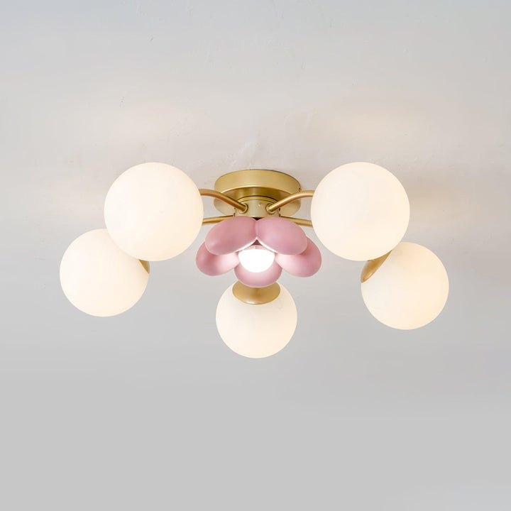 Blossura Plafonnier Moderne Pétale Rose - Neutralighting