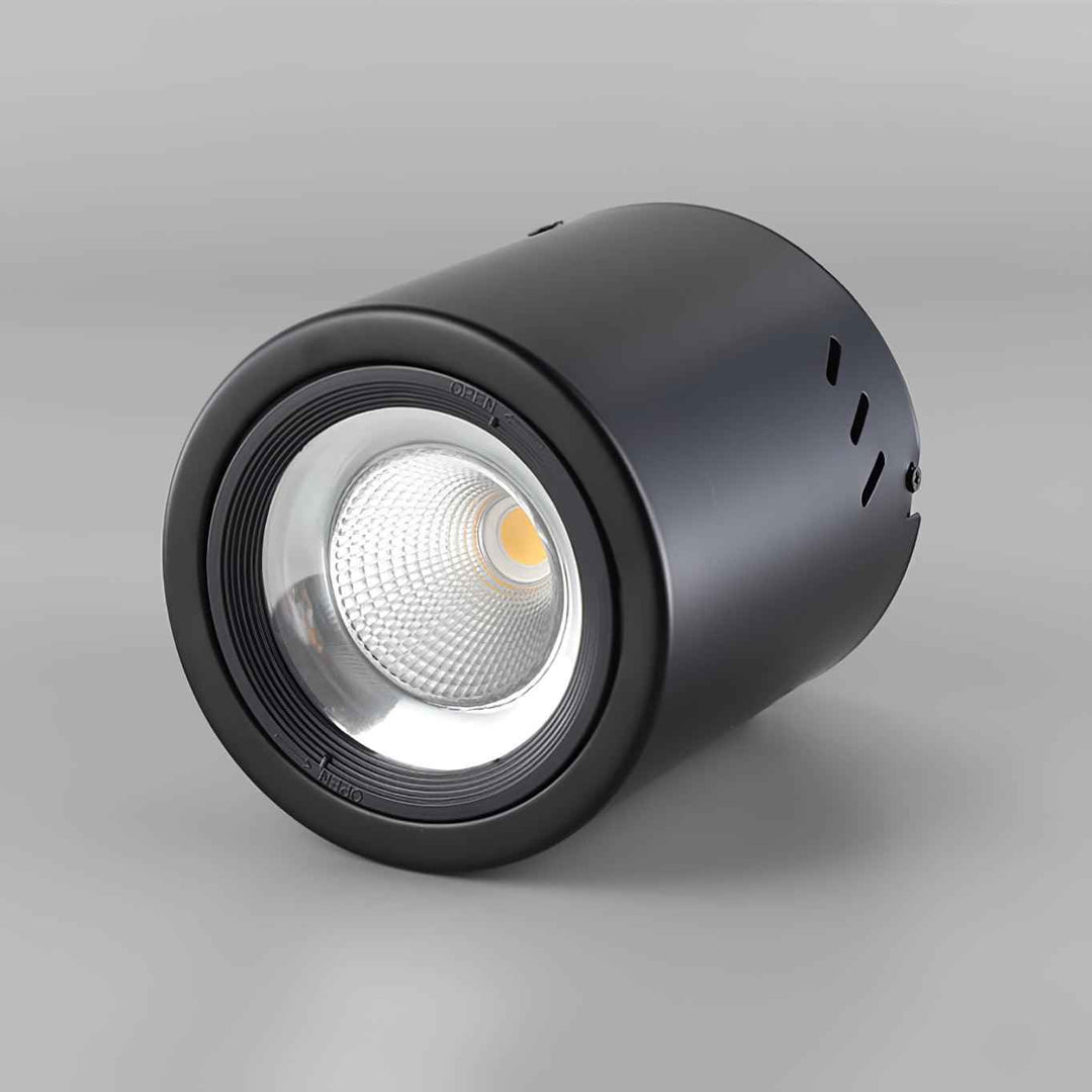Lustra Métal 22cm Noir LED 15W