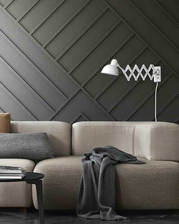 Zonorira Métal 89cm Noir LED
