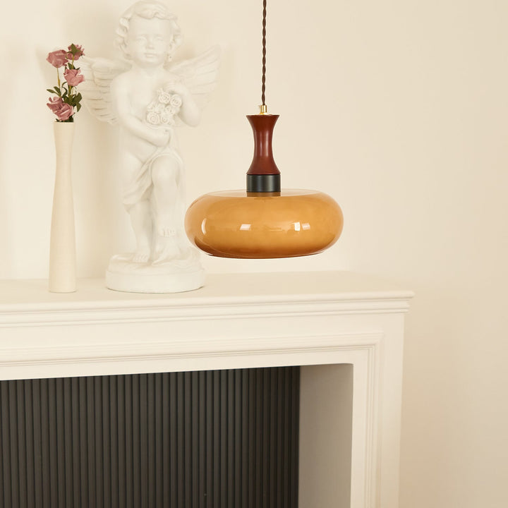Charlotte Suspension Bois Verre - Neutralighting