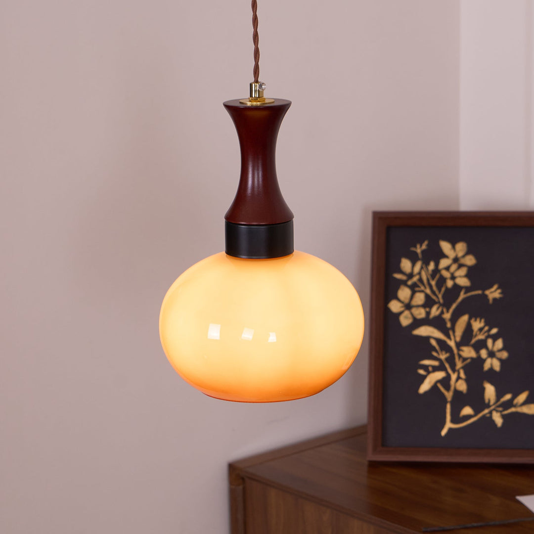 Charlotte Suspension Bois Verre - Neutralighting
