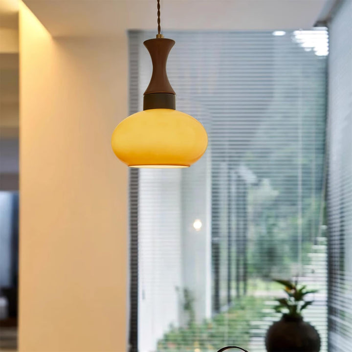 Charlotte Suspension Bois Verre - Neutralighting