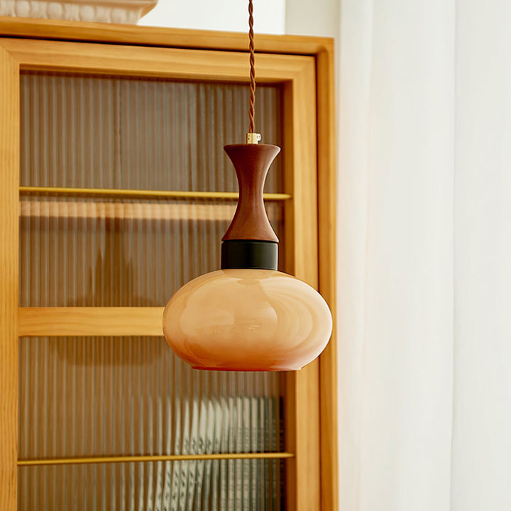 Charlotte Suspension Bois Verre - Neutralighting