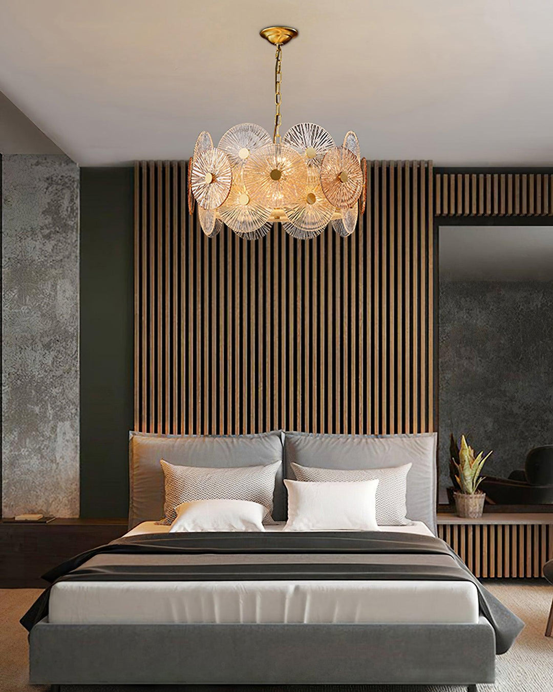 Aurelia Chandelier en Verre Luxueux - Neutralighting