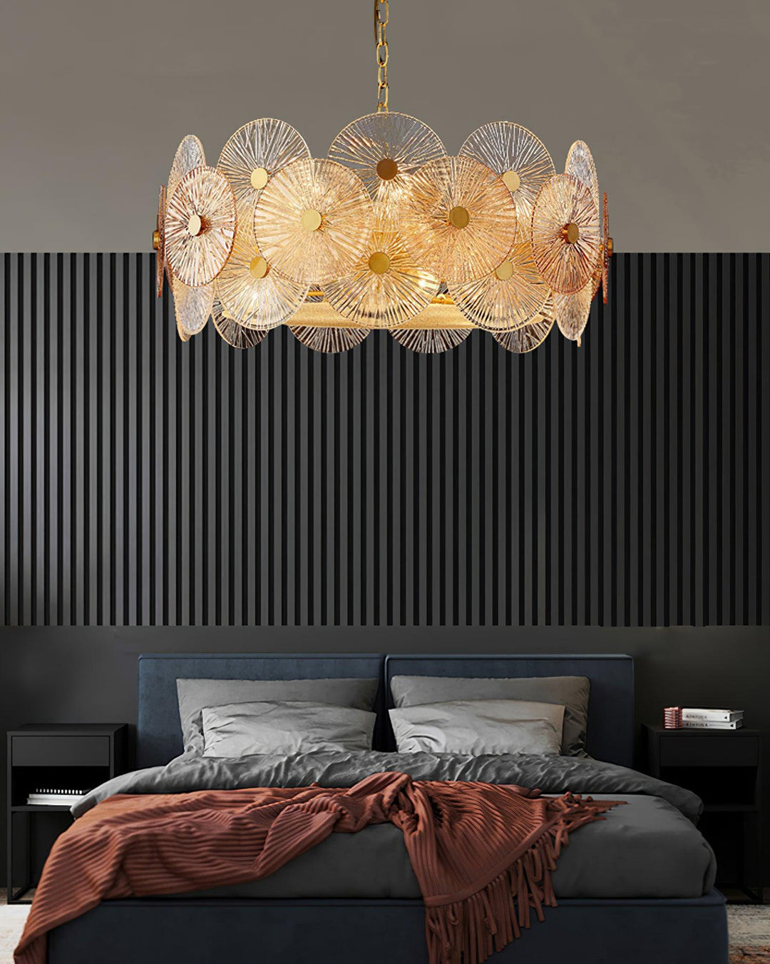 Aurelia Chandelier en Verre Luxueux - Neutralighting