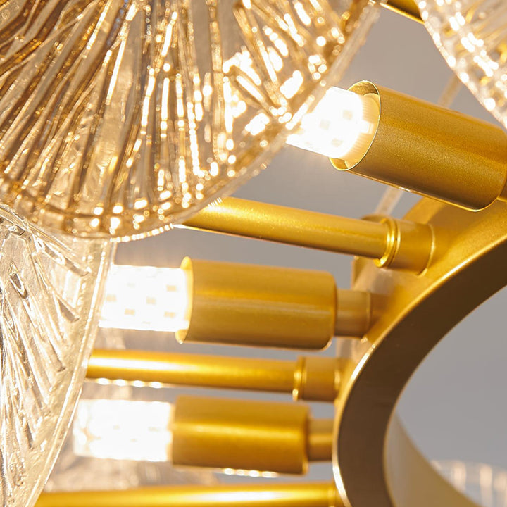 Aurelia Chandelier en Verre Luxueux - Neutralighting