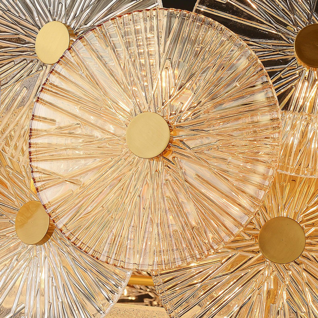 Aurelia Chandelier en Verre Luxueux - Neutralighting