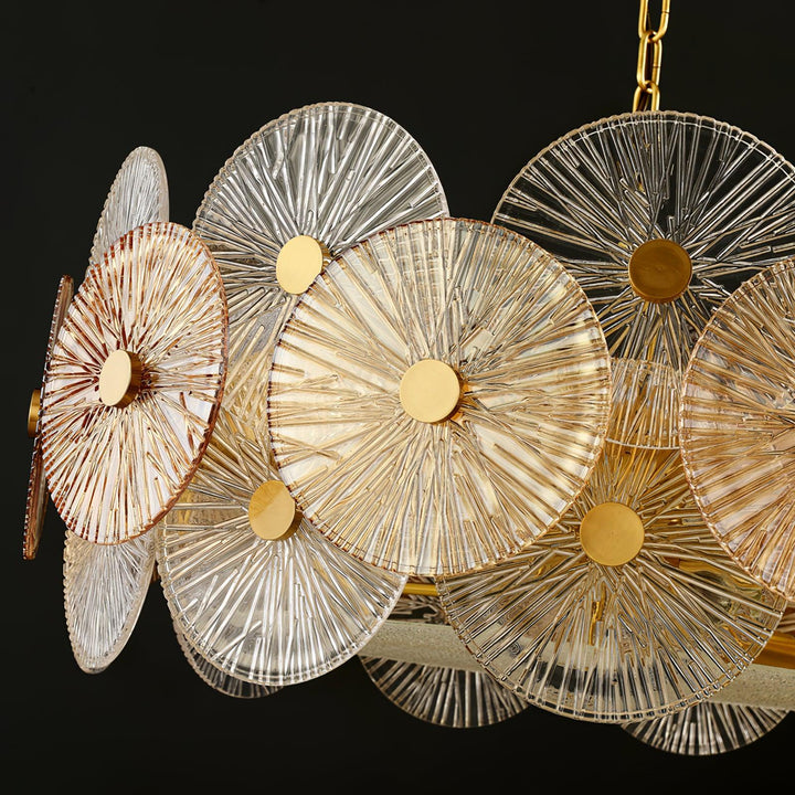 Aurelia Chandelier en Verre Luxueux - Neutralighting