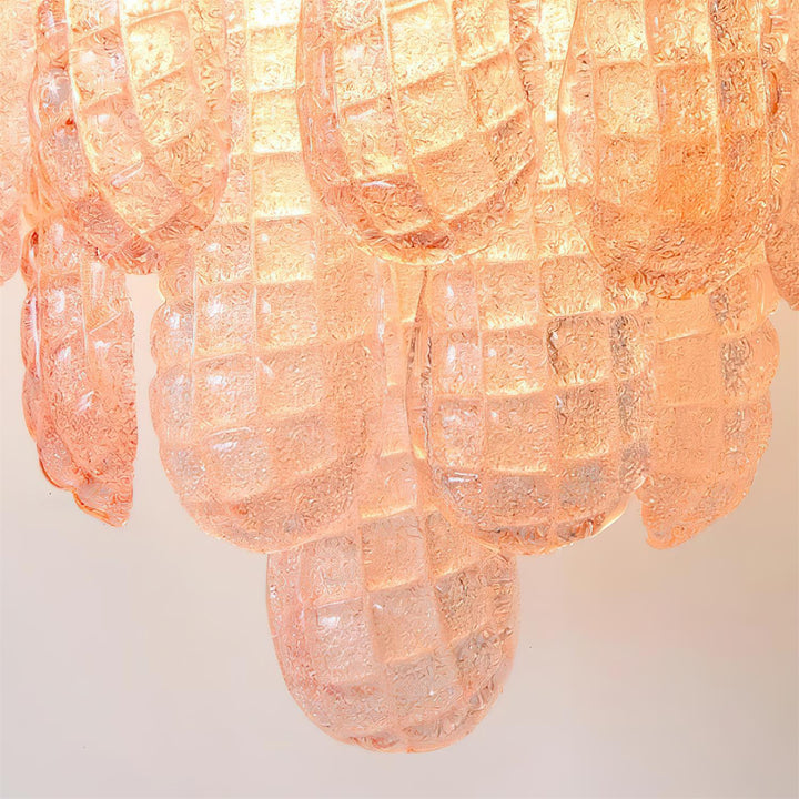 Mazzega Applique Murale Cascade en Verre en Forme de Goutte - Neutralighting
