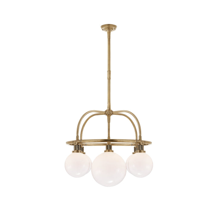 Vathea Lustre Métal Verre Minimaliste Moderne - Neutralighting