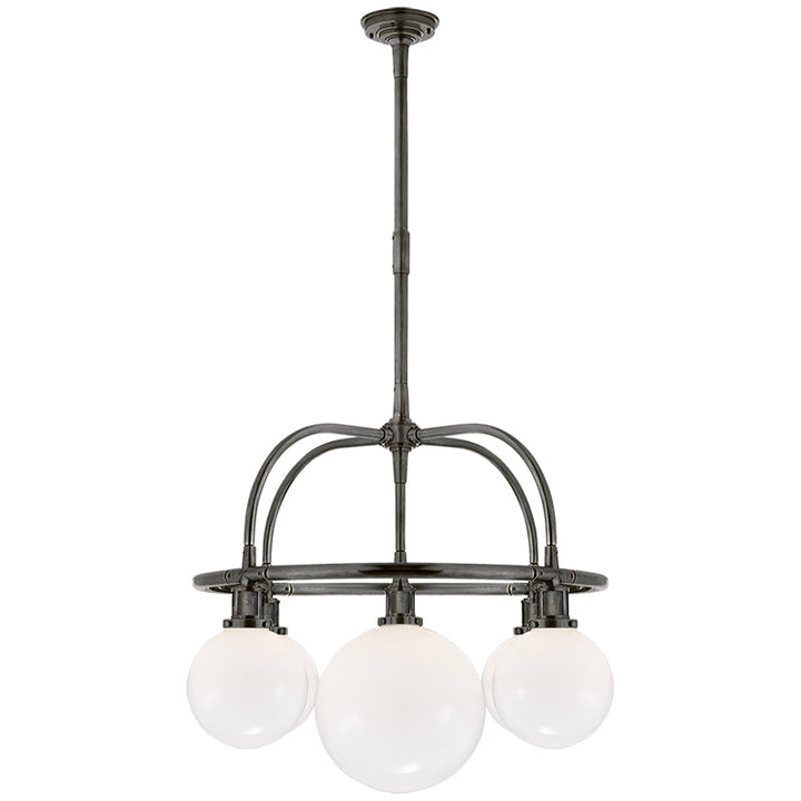 Vathea Lustre Métal Verre Minimaliste Moderne - Neutralighting