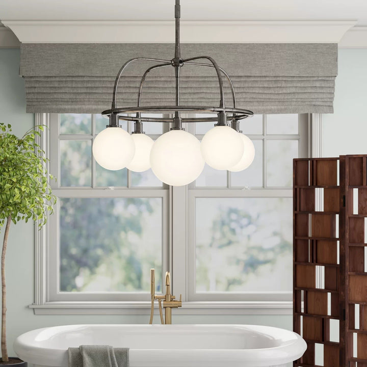 Vathea Lustre Métal Verre Minimaliste Moderne - Neutralighting