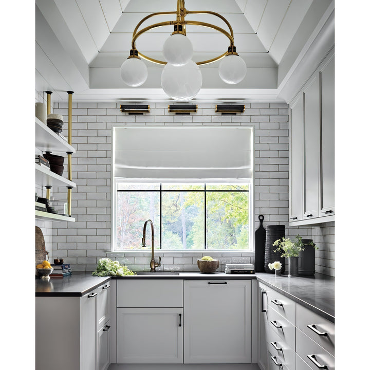 Vathea Lustre Métal Verre Minimaliste Moderne - Neutralighting