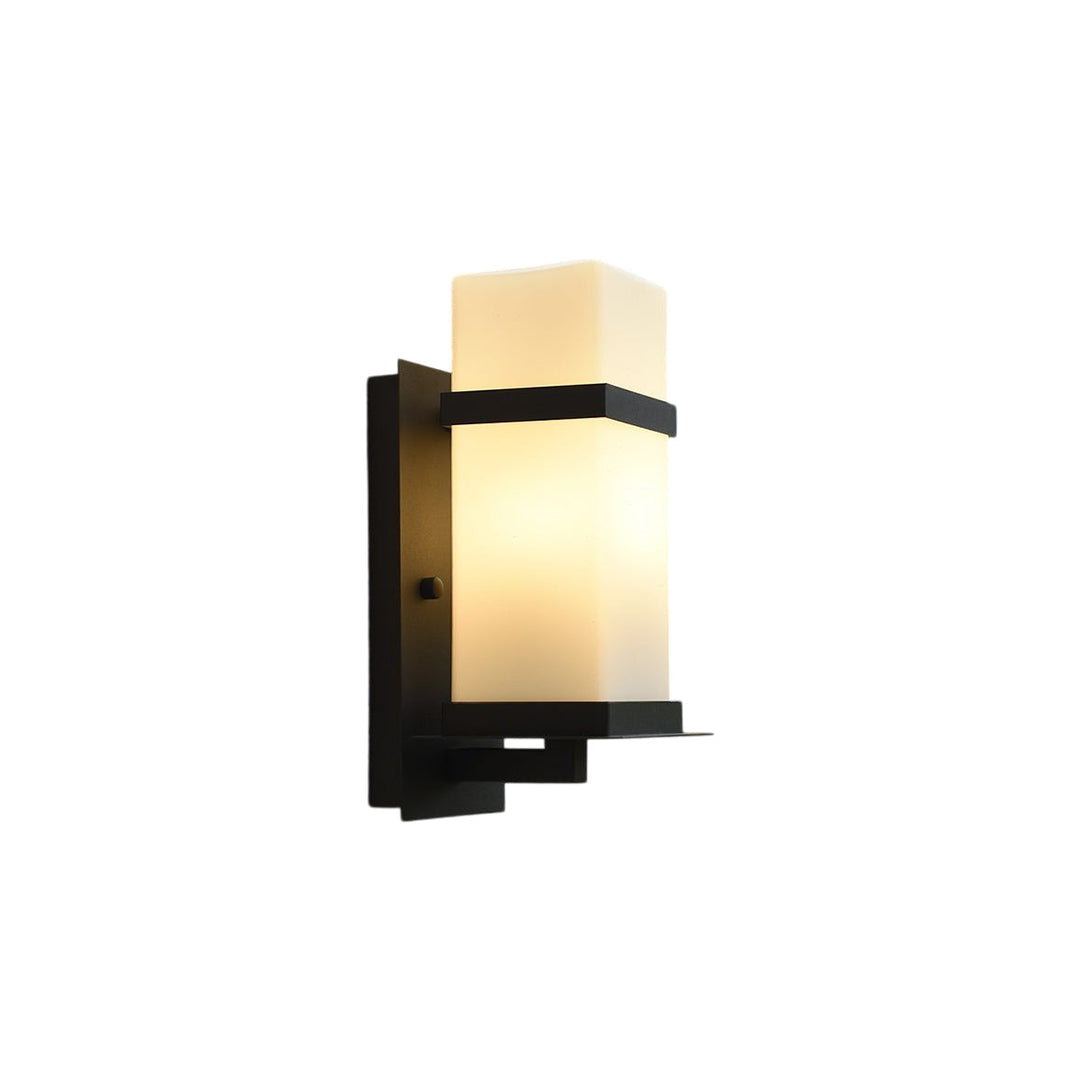 Ishaaris Applique Murale Métal Verre Extérieure Moderne - Neutralighting