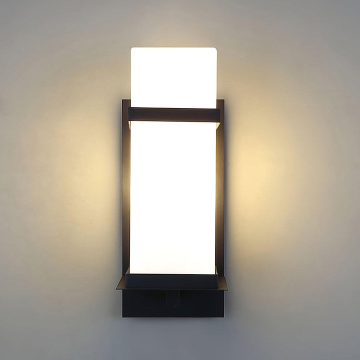 Ishaaris Applique Murale Métal Verre Extérieure Moderne - Neutralighting