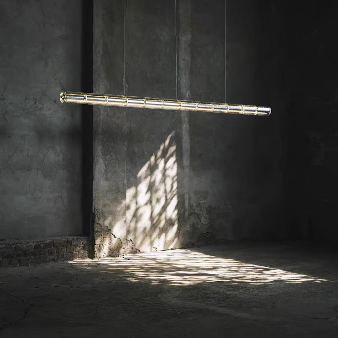 Lyliris Suspension Linéaire en Verre Minimaliste - Neutralighting