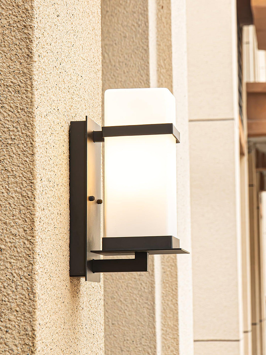 Linea Applique Murale Art Nordique en Verre pour Extérieur - Neutralighting