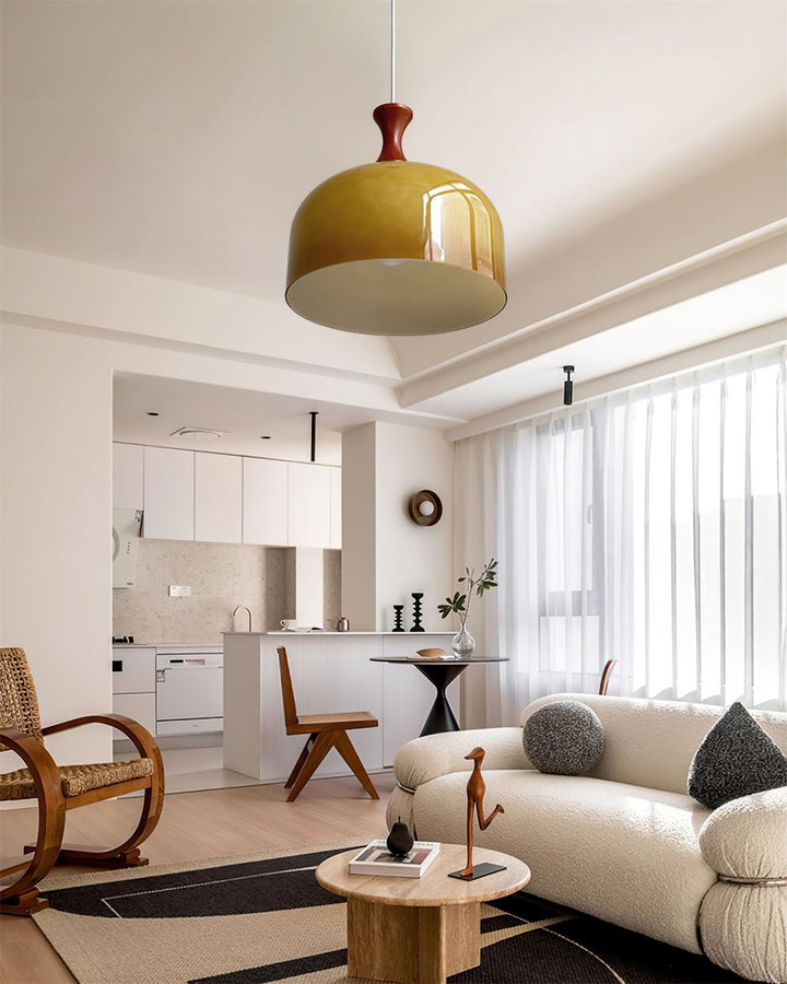 Lioraer Suspension Lampe Rétro en Verre - Neutralighting