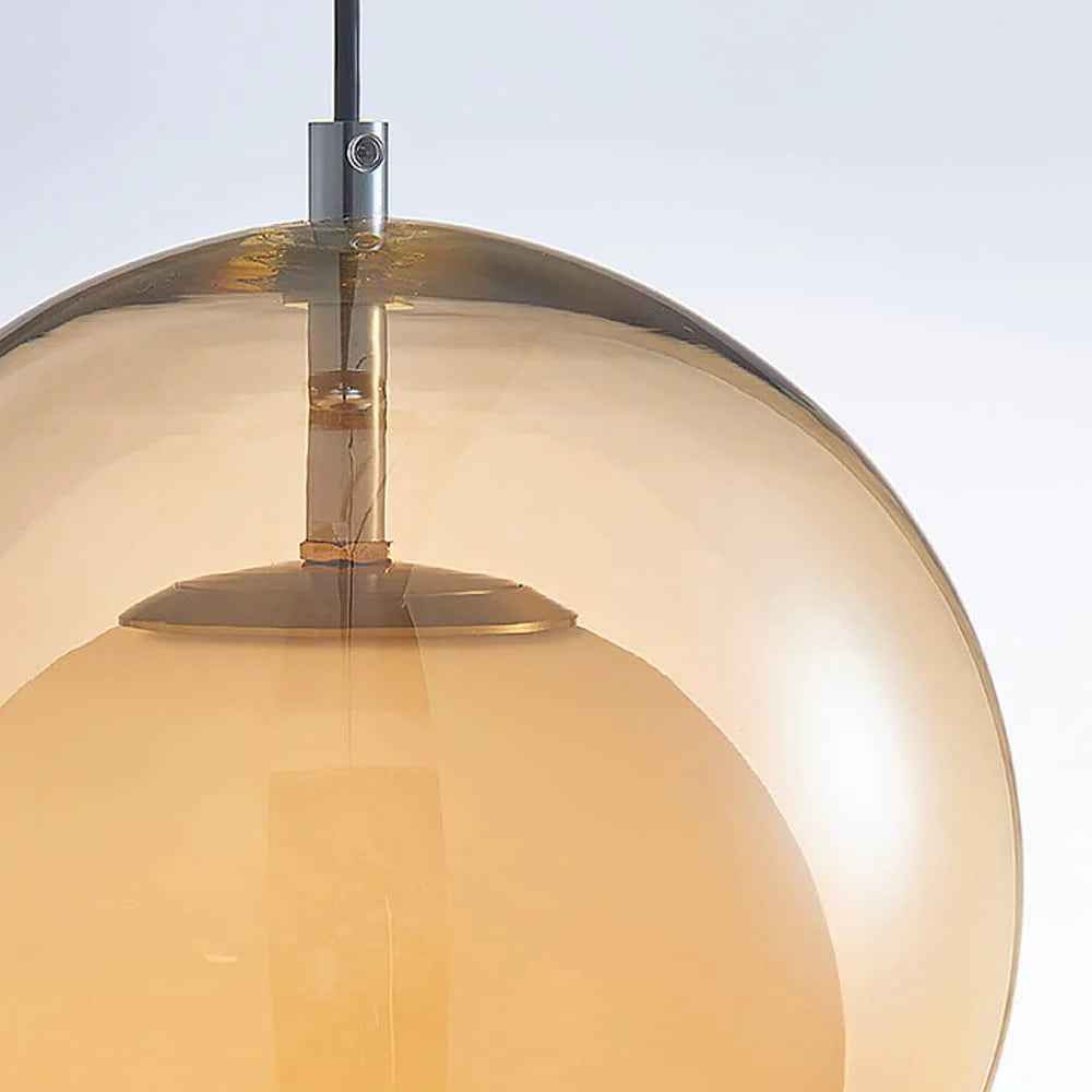 Valentina Minimaliste LED Suspension Métal/Verre Chambre À Coucher - Neutralighting