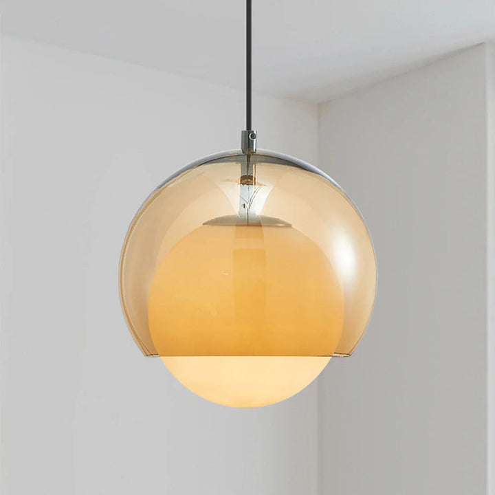 Valentina Minimaliste LED Suspension Métal/Verre Chambre À Coucher - Neutralighting