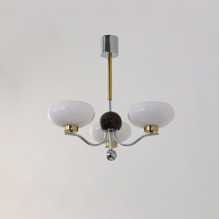 Titus Chandelier Vintage en Verre - Neutralighting