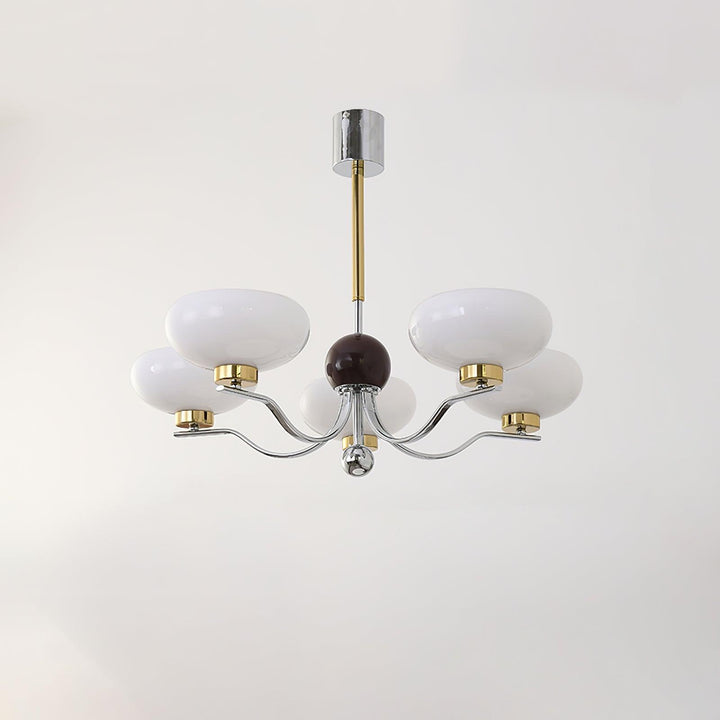 Titus Chandelier Vintage en Verre - Neutralighting