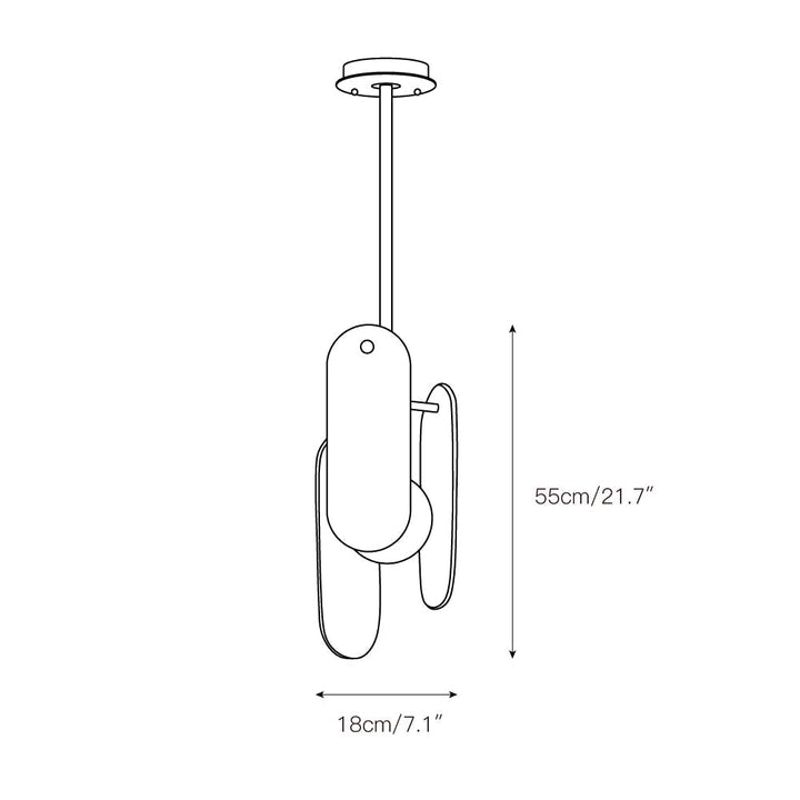 Cevynarae Suspension Marbre Verre Minimaliste Moderne - Neutralighting