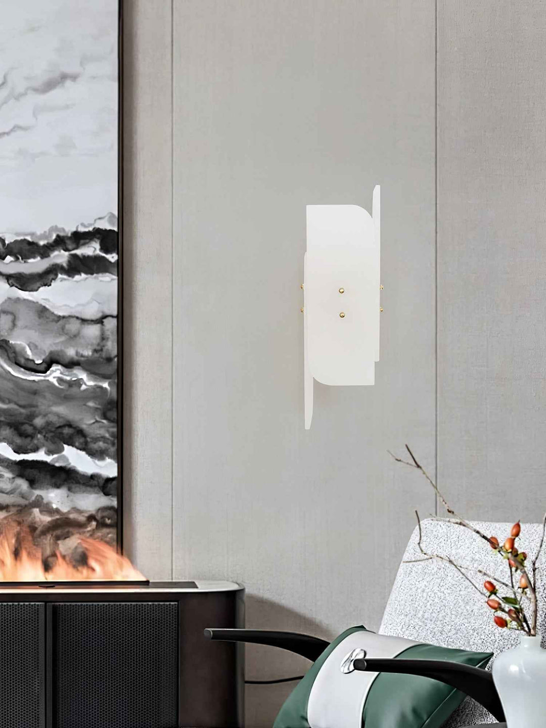 Lampe Veyra en Laiton – Design Contemporain