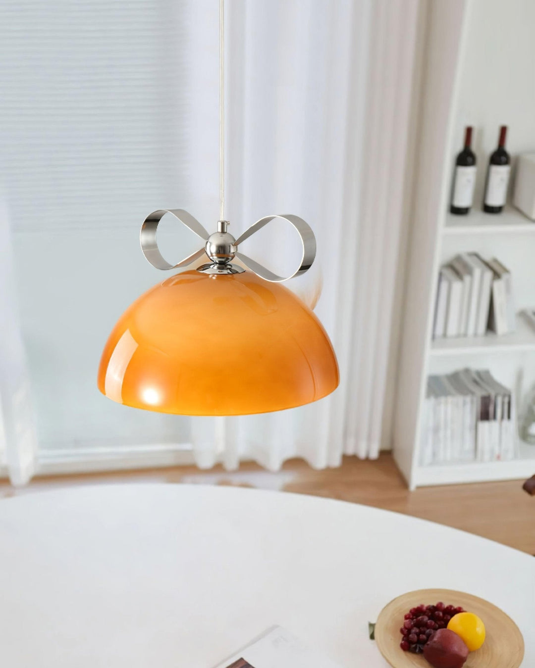 Lustra Suspension Verre Ambre Salle à Manger - Neutralighting