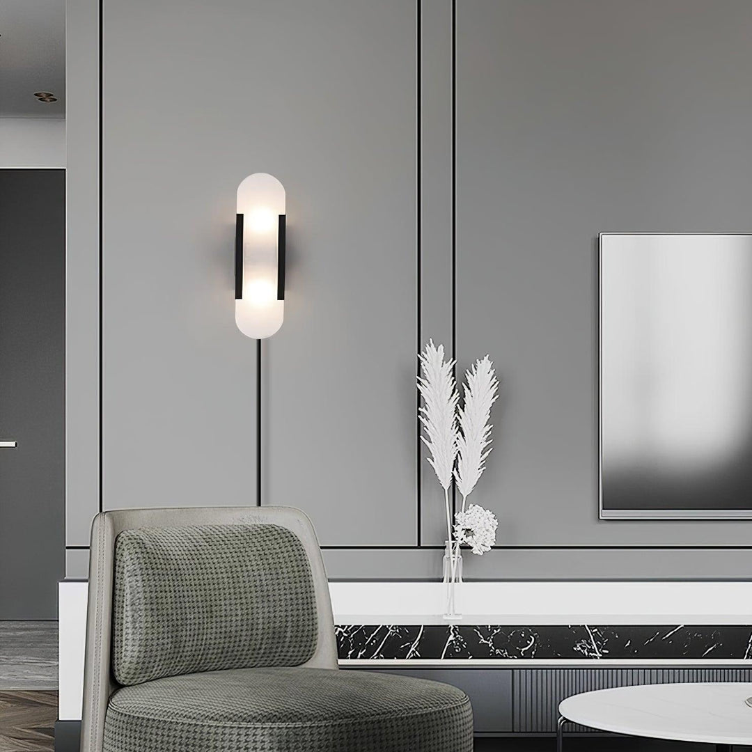 Corvina Oblong Alabaster Wall Light - Neutralighting