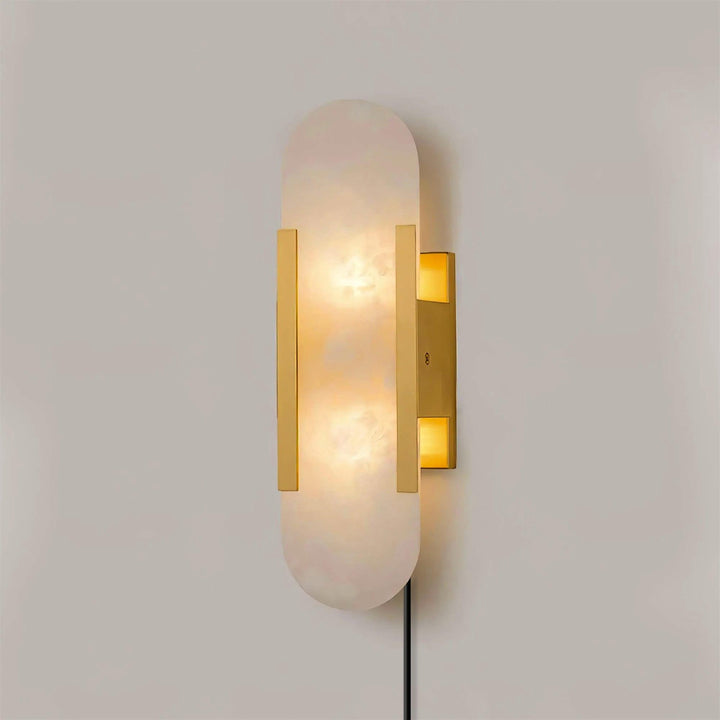 Corvina Oblong Alabaster Wall Light - Neutralighting