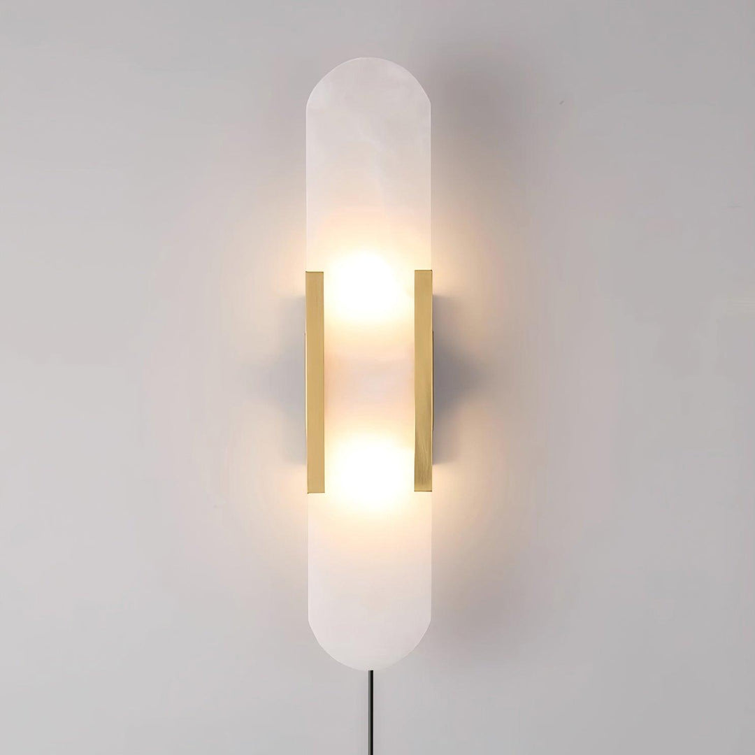 Corvina Oblong Alabaster Wall Light - Neutralighting